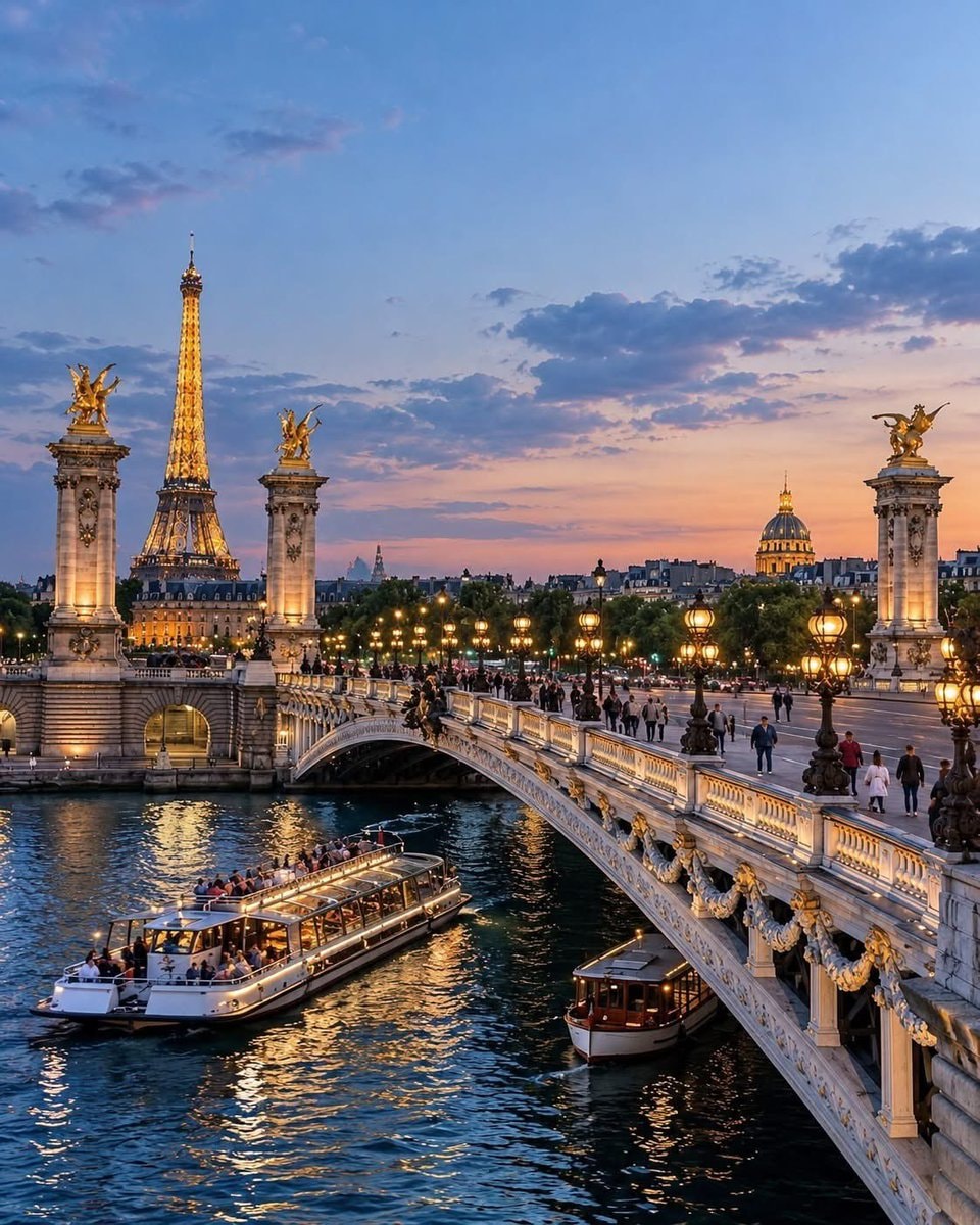 Pont Alexandre III bridge Paris