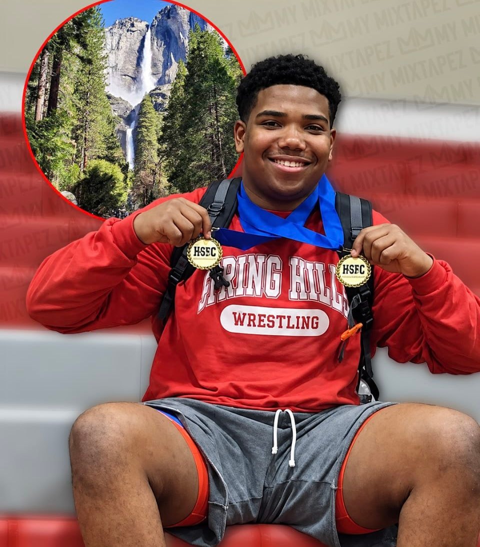 Ryan George wrestling medals