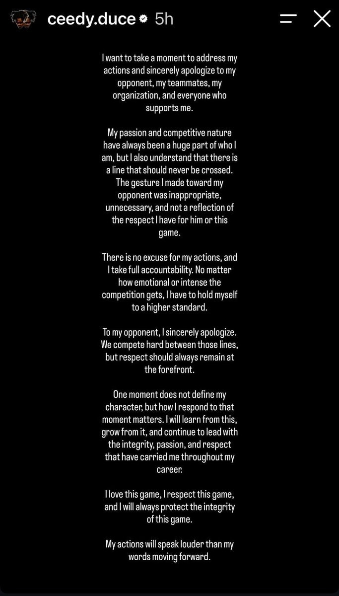 CJ Gardner-Johnson apology to Brock Bowers