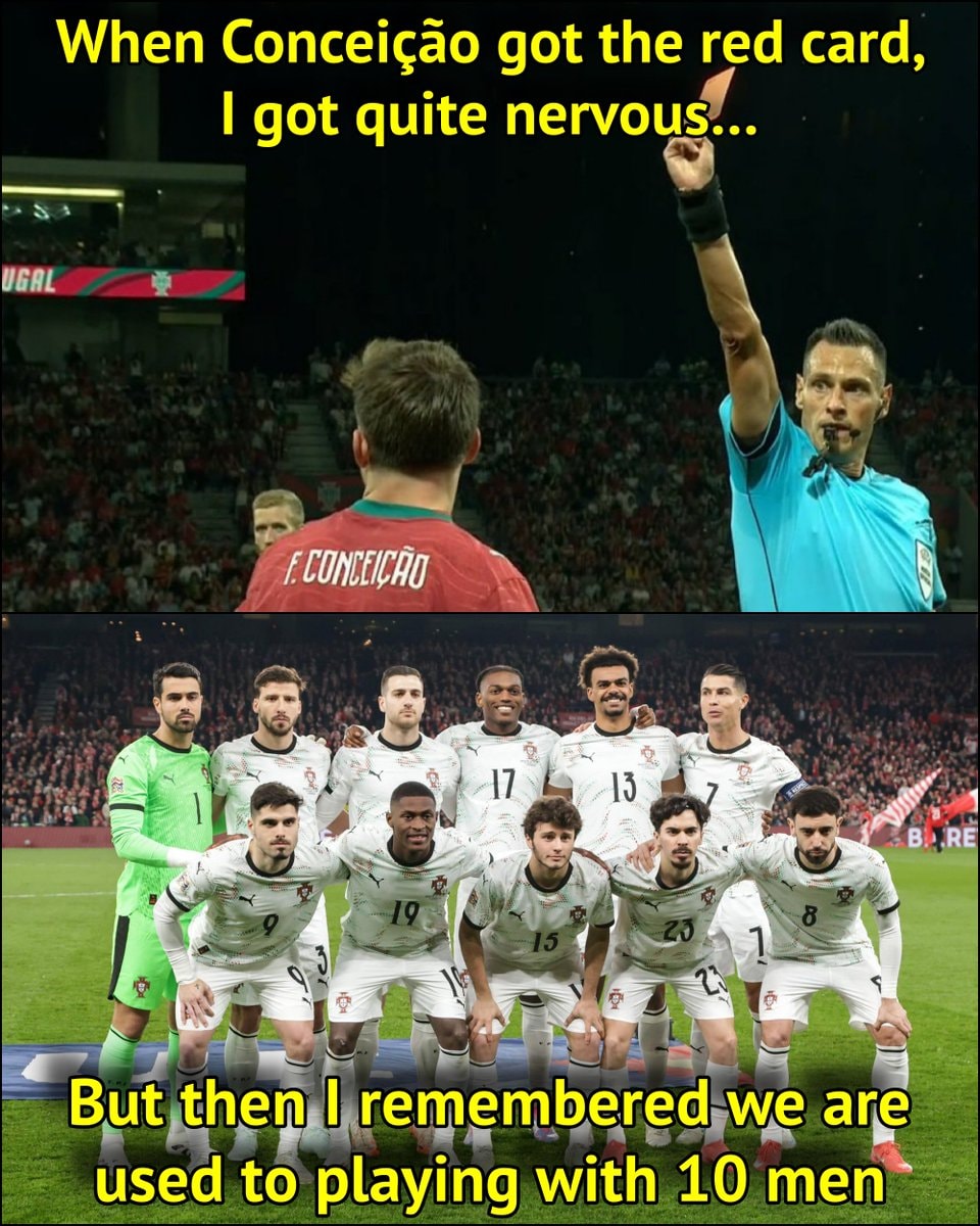 Jorge Jesus Conceicao red card