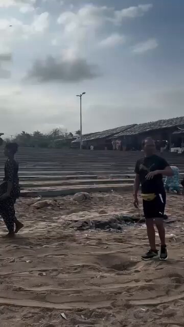 Mumbai beach India