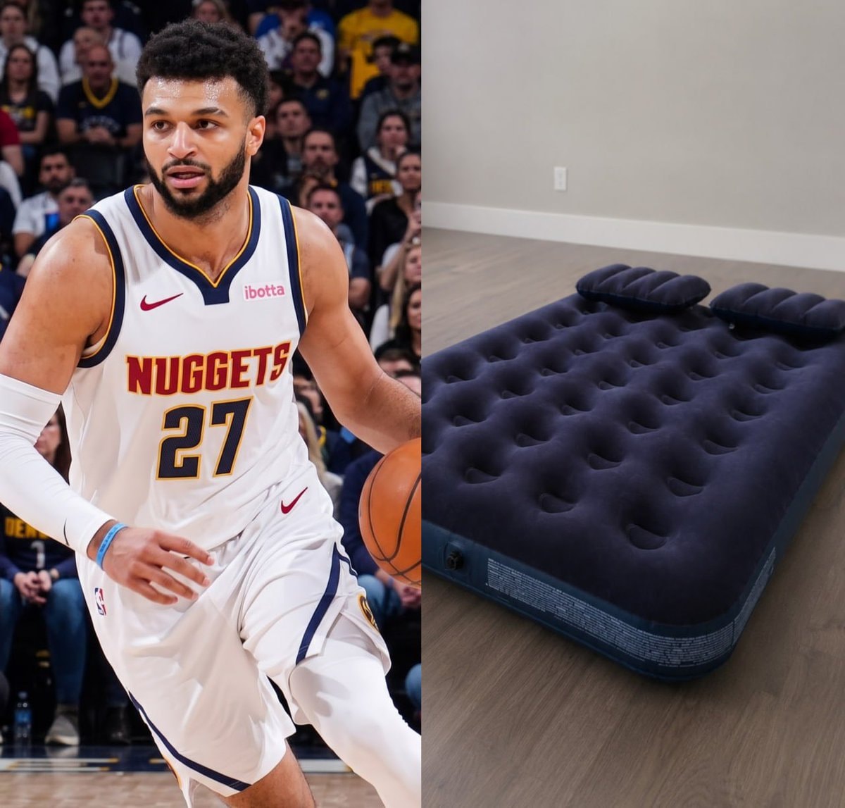 Jamal Murray air mattress