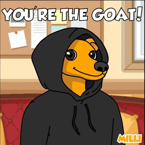 cartoon dog smug reaction