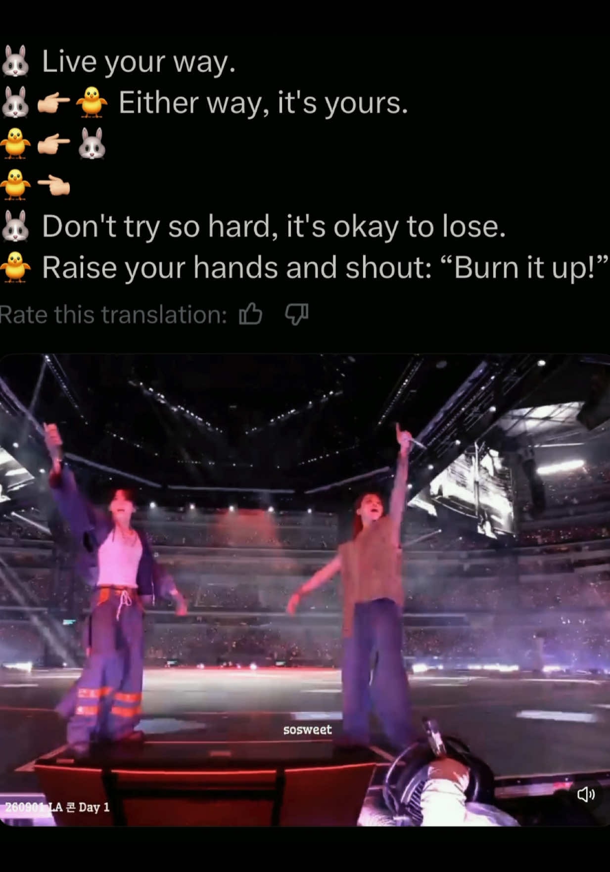 Jimin Jungkook Fire Stage Performance