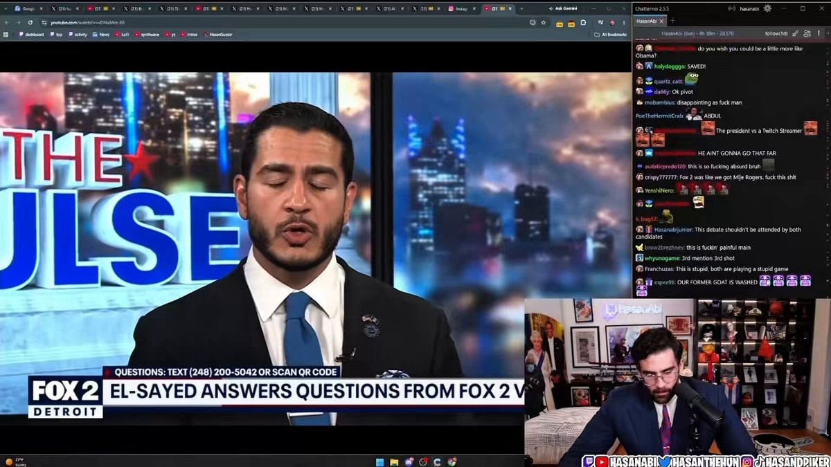 Hasan Piker criticizes Abdul El-Sayed
