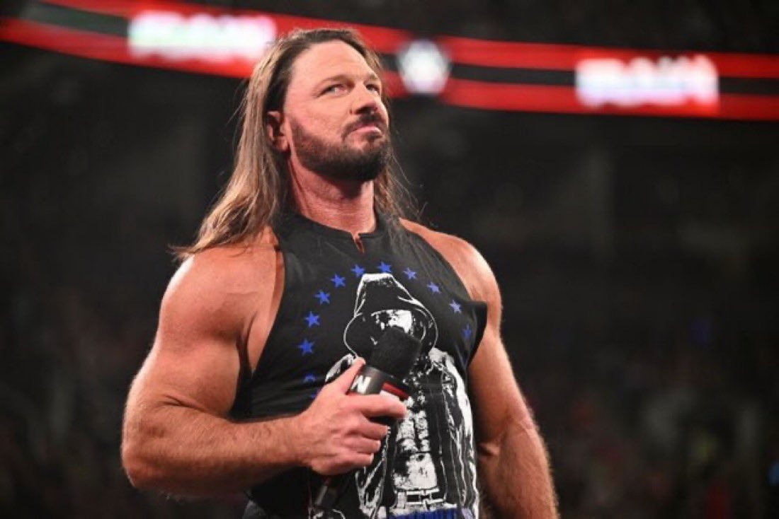 AJ Styles WWE Performance Center coach