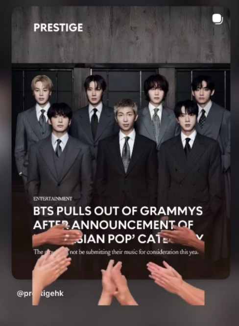 Maggie Kang supports BTS GRAMMY decision (photo 2 of 2)