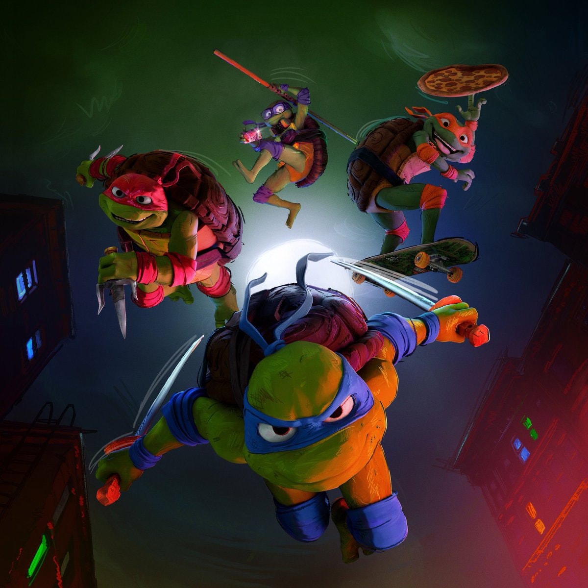 Teenage Mutant Ninja Turtles Mutant Mayhem anniversary (photo 1 of 2)