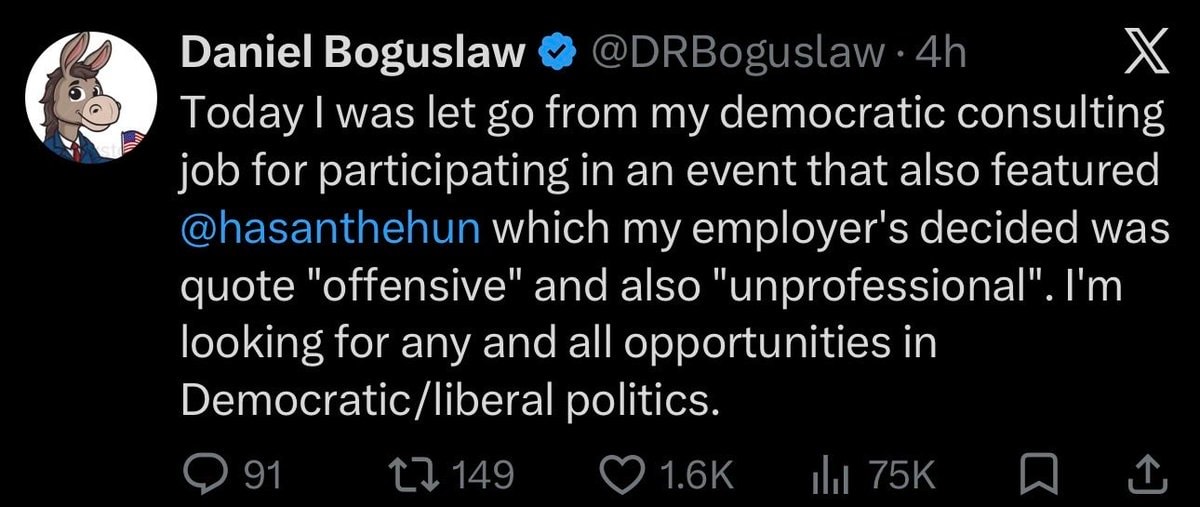 Daniel Boguslaw consulting job termination Daniel Boguslaw consulting job termination