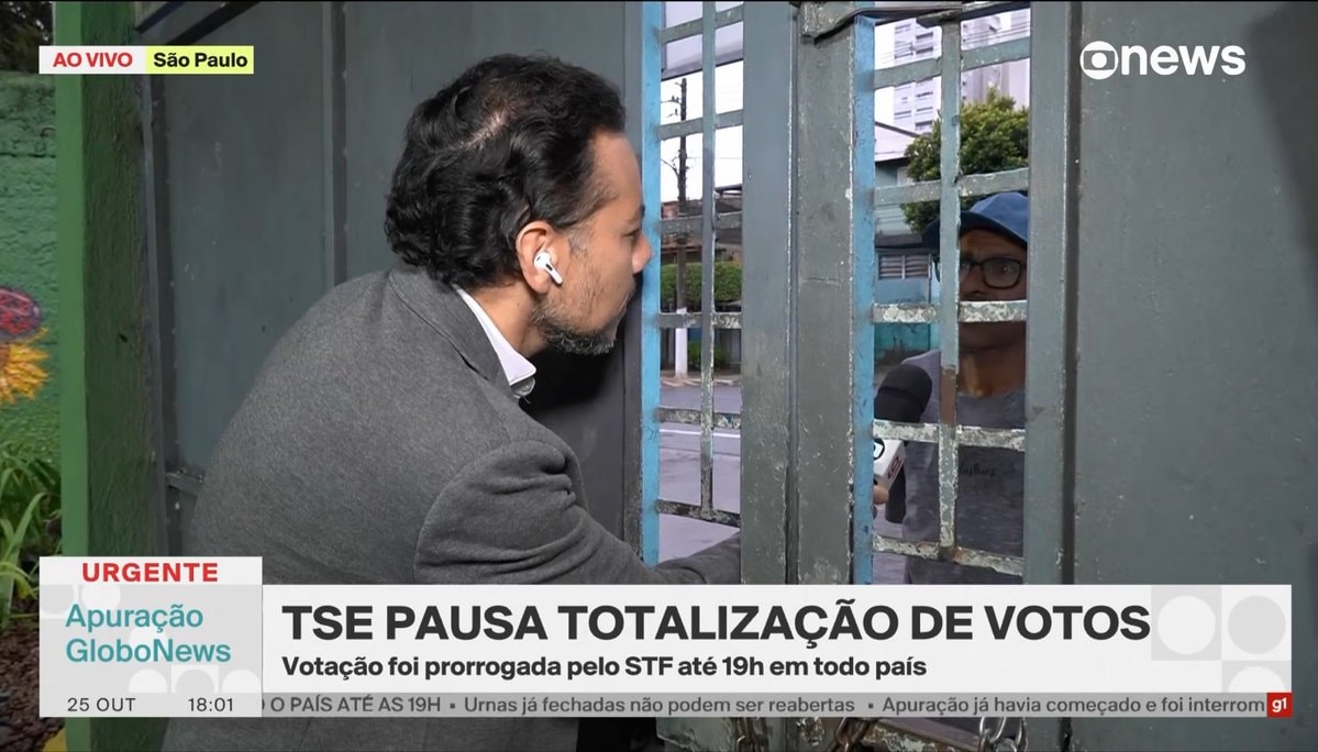 Voter finds electoral zone closed after 7pm rule