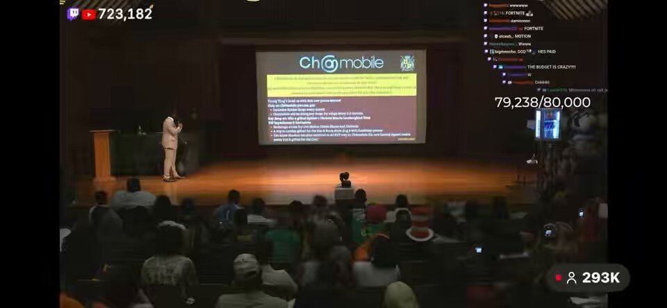 Kai Cenat Ch@mobile Streamers University