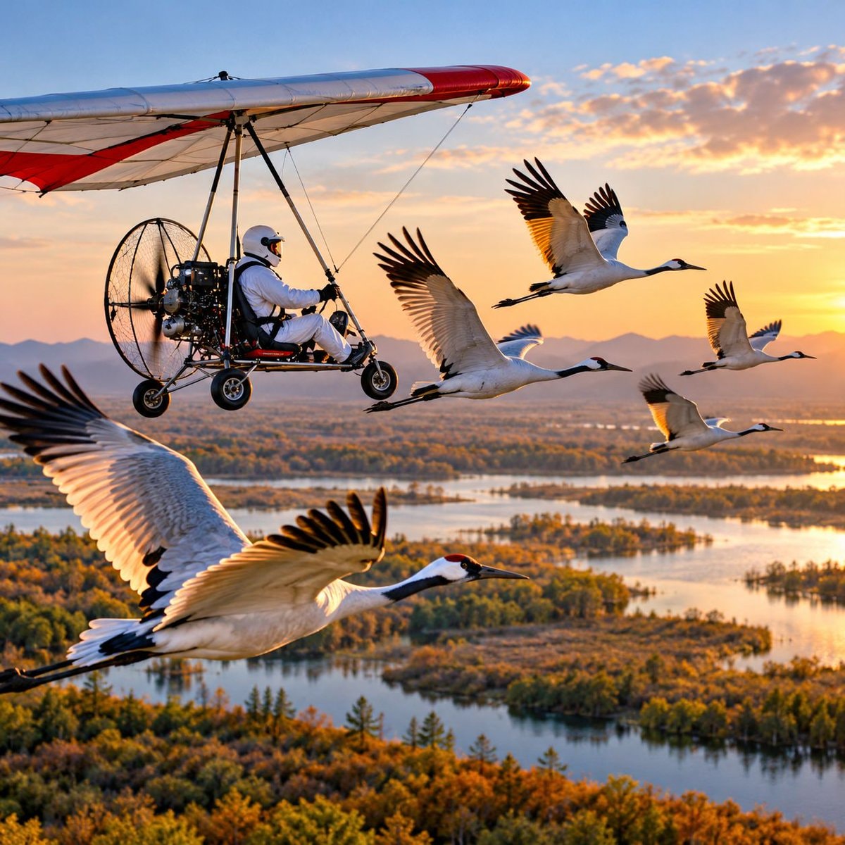 Operation Migration whooping cranes Operation Migration whooping cranes