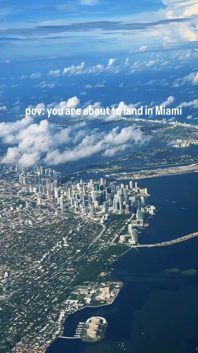 Landing in Miami Landing in Miami