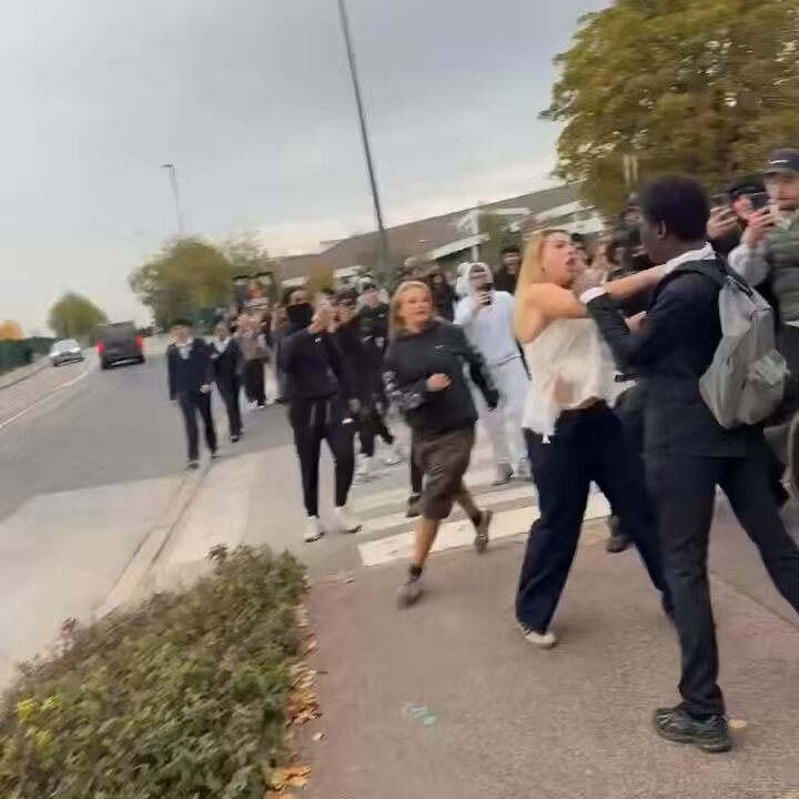 France student riots and teacher assaults
