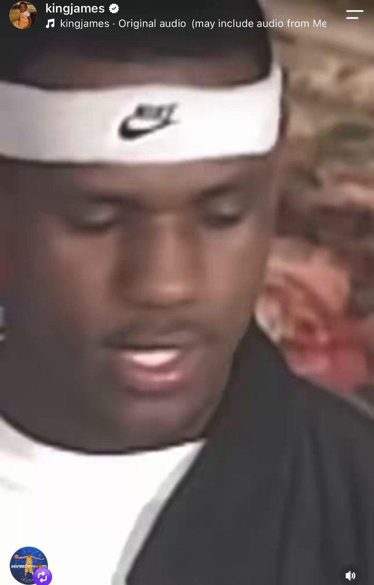 LeBron James IG announcement