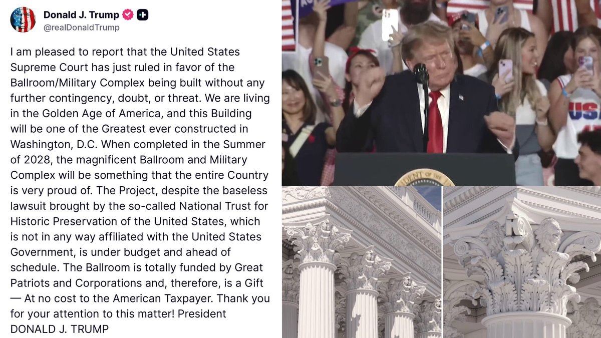 Trump Supreme Court Ballroom Ruling