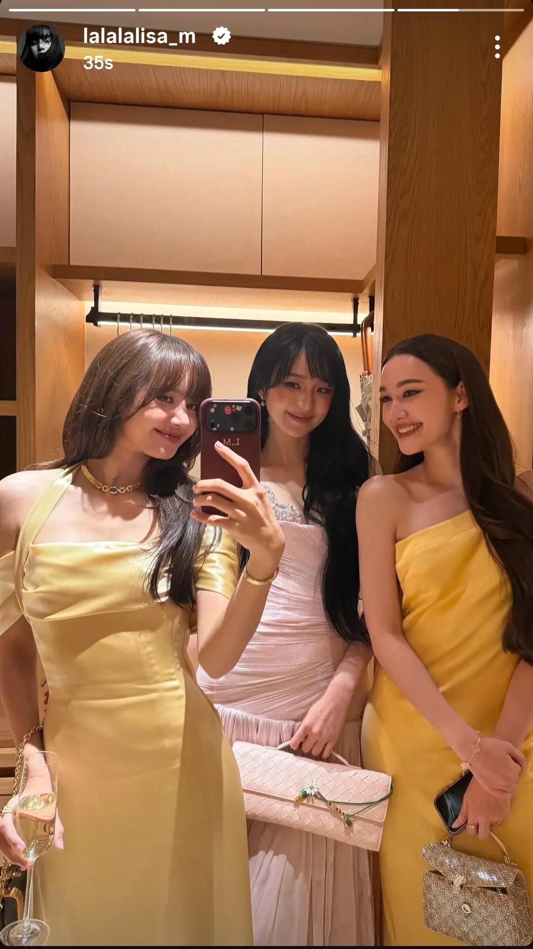 LISA Instagram story (photo 4 of 4)