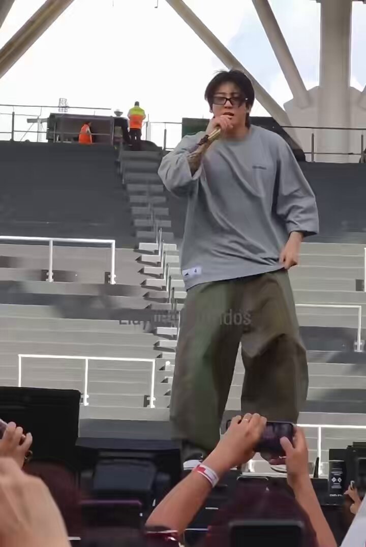 Jungkook on stage