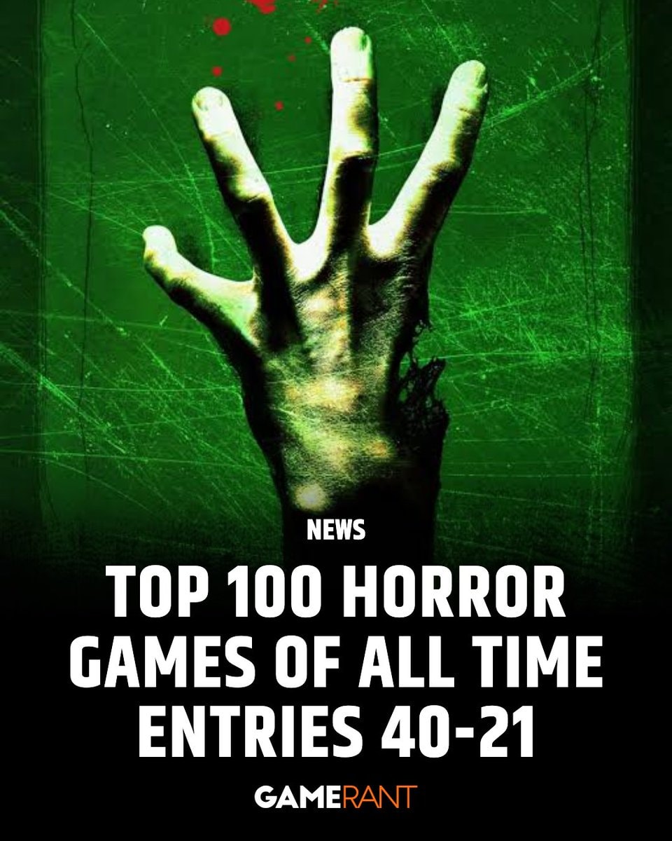 Top 100 Horror Games Countdown