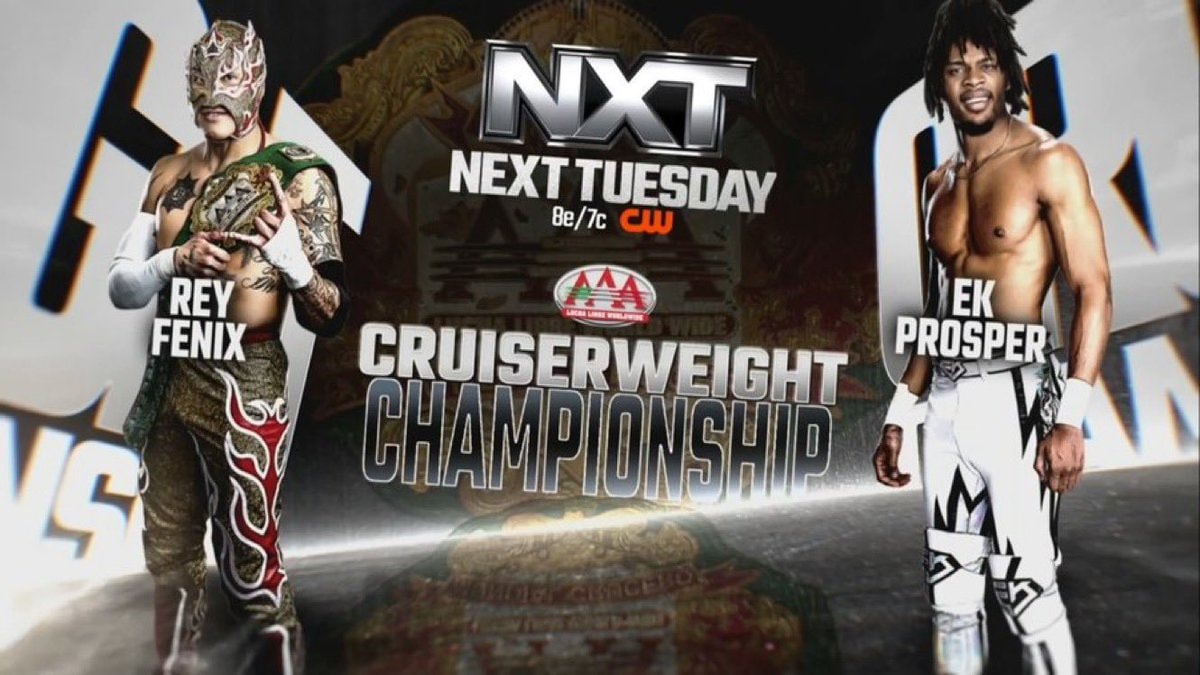 Rey Fenix vs EK Prosper NXT