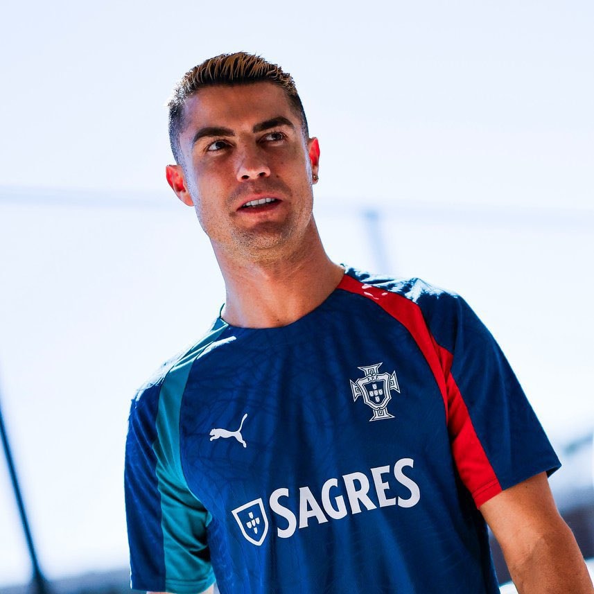 Cristiano Ronaldo Portugal training camp