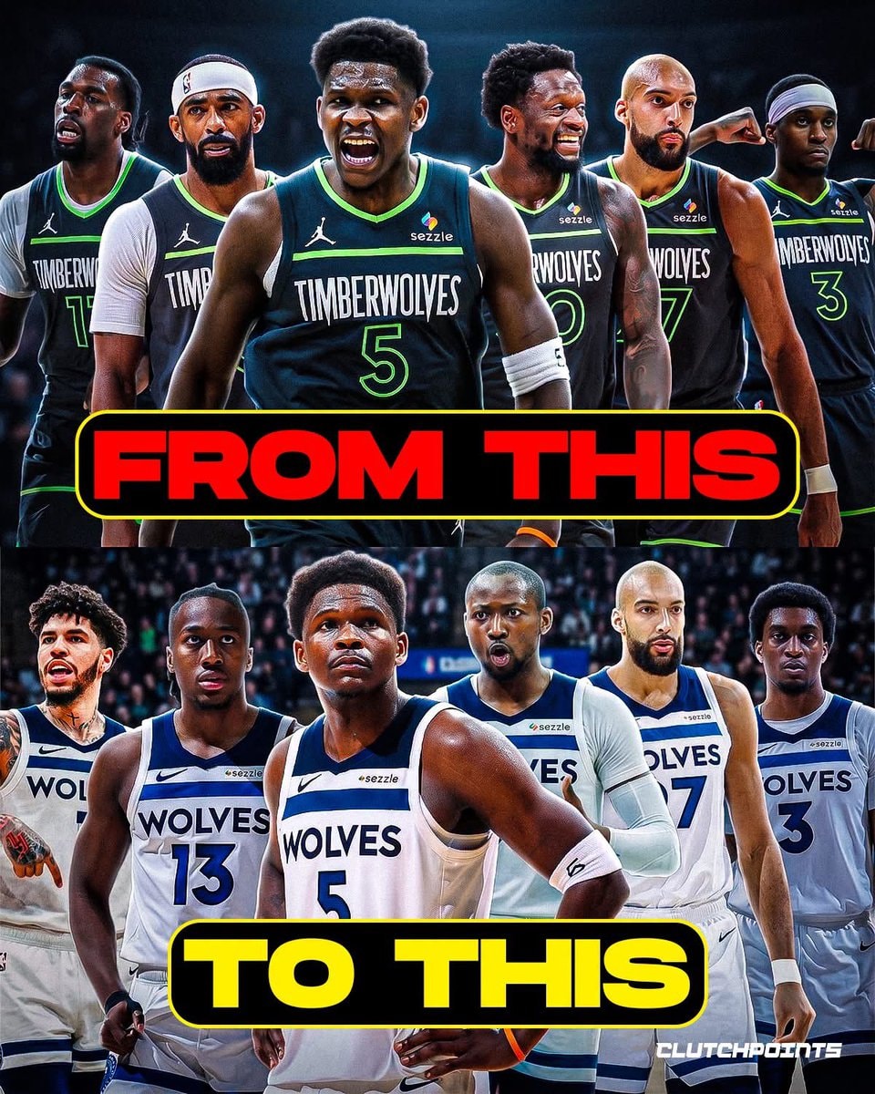 Wolves roster rebuild Ant