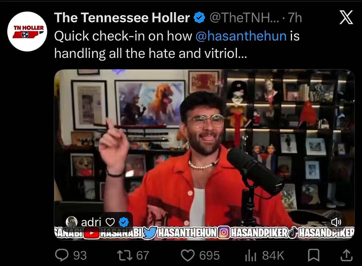 Hasan 9/11 poster Tennessee Holler