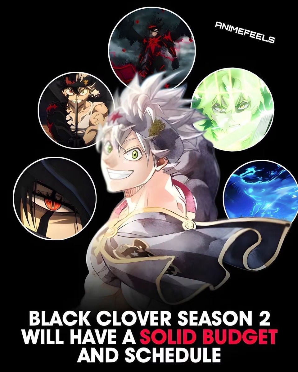Black Clover season 2 solid budget
