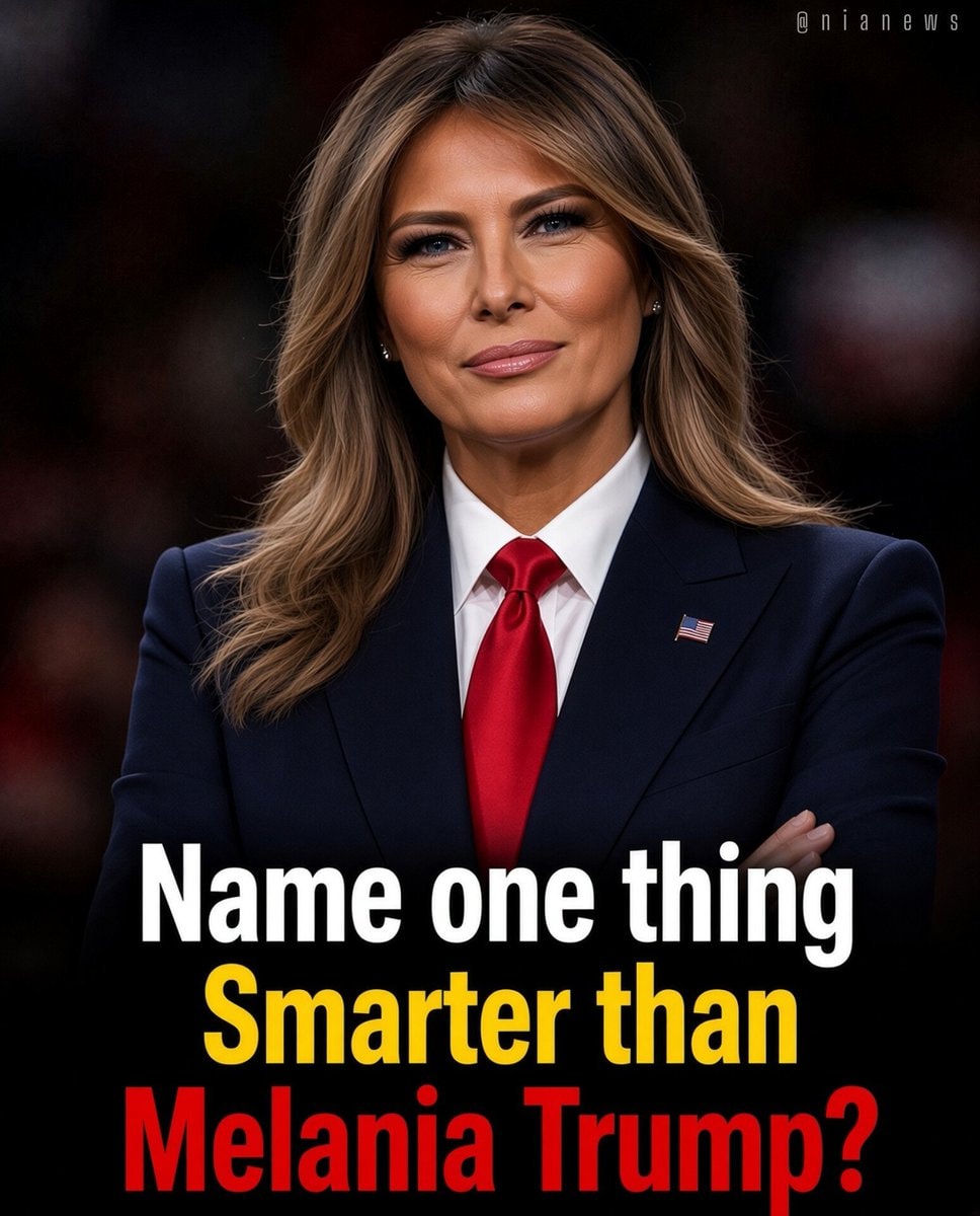Melania Trump smart question Melania Trump smart question