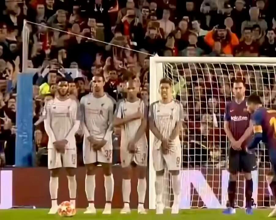 Lionel Messi vs Liverpool Champions League