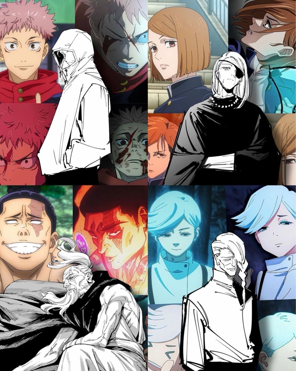 Jujutsu Kaisen collage
