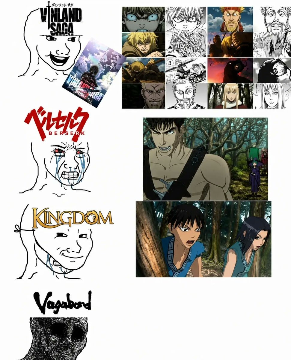 Manga emotional impact comparison