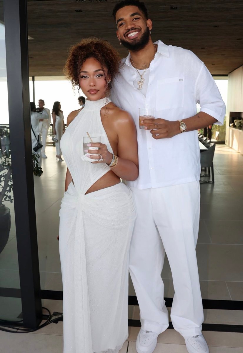 Jordyn Woods Karl-Anthony Towns wedding