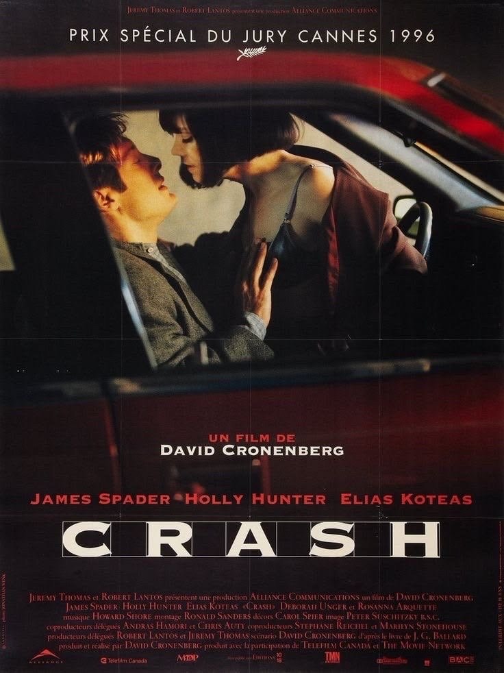 Crash 1996 movie posters (photo 3 of 4)
