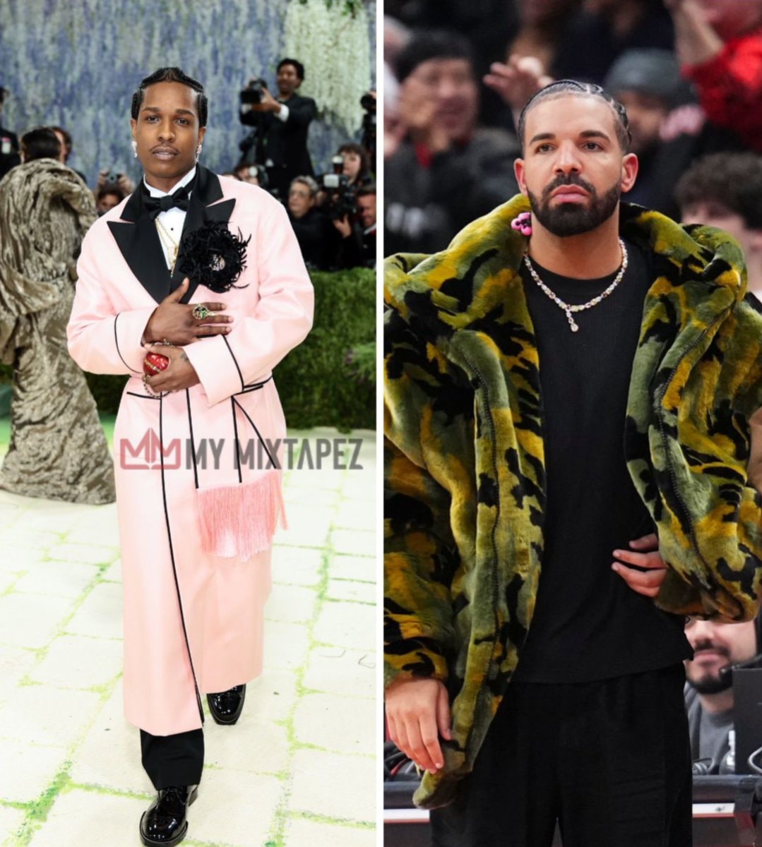 A$AP Rocky says he'd fight Drake