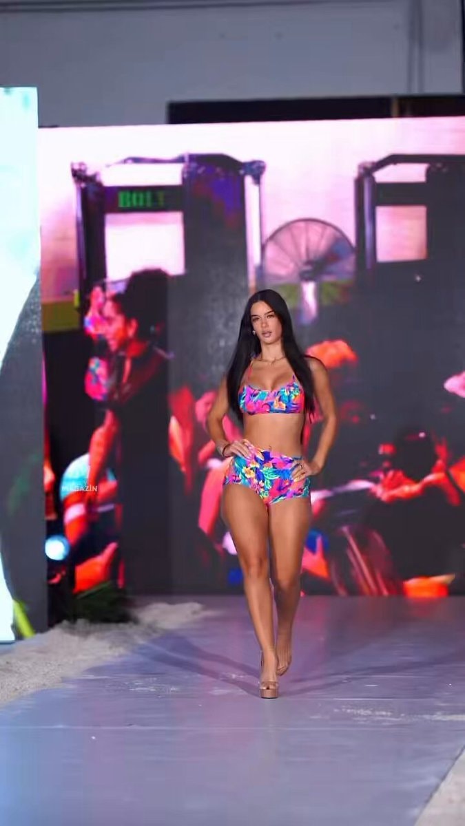 Ashley Serrano runway moment