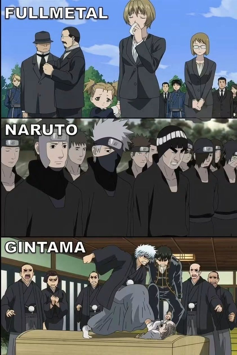 FULLMETAL NARUTO GINTAMA meme