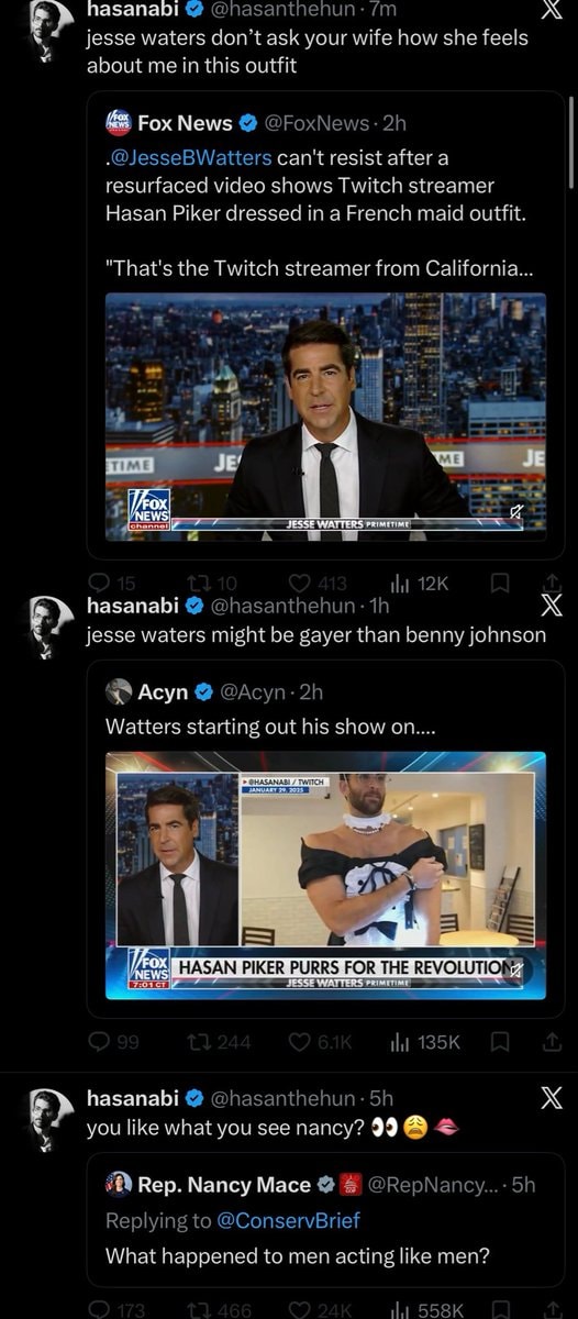 Hasan responds to critics