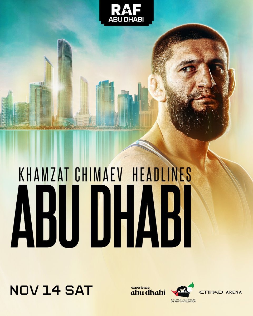 Khamzat Chimaev RAFAbuDhabi