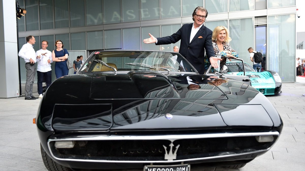 Maserati luxury display