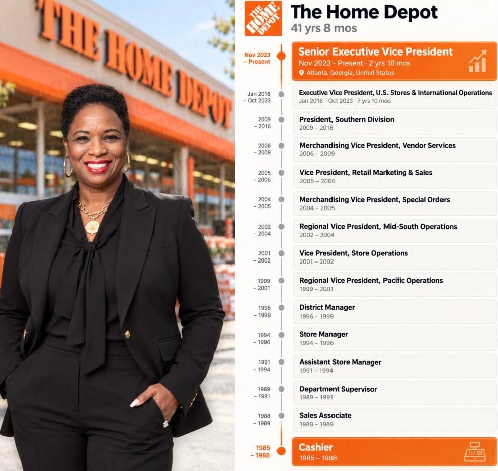 Home Depot executive cashier to $1M salary