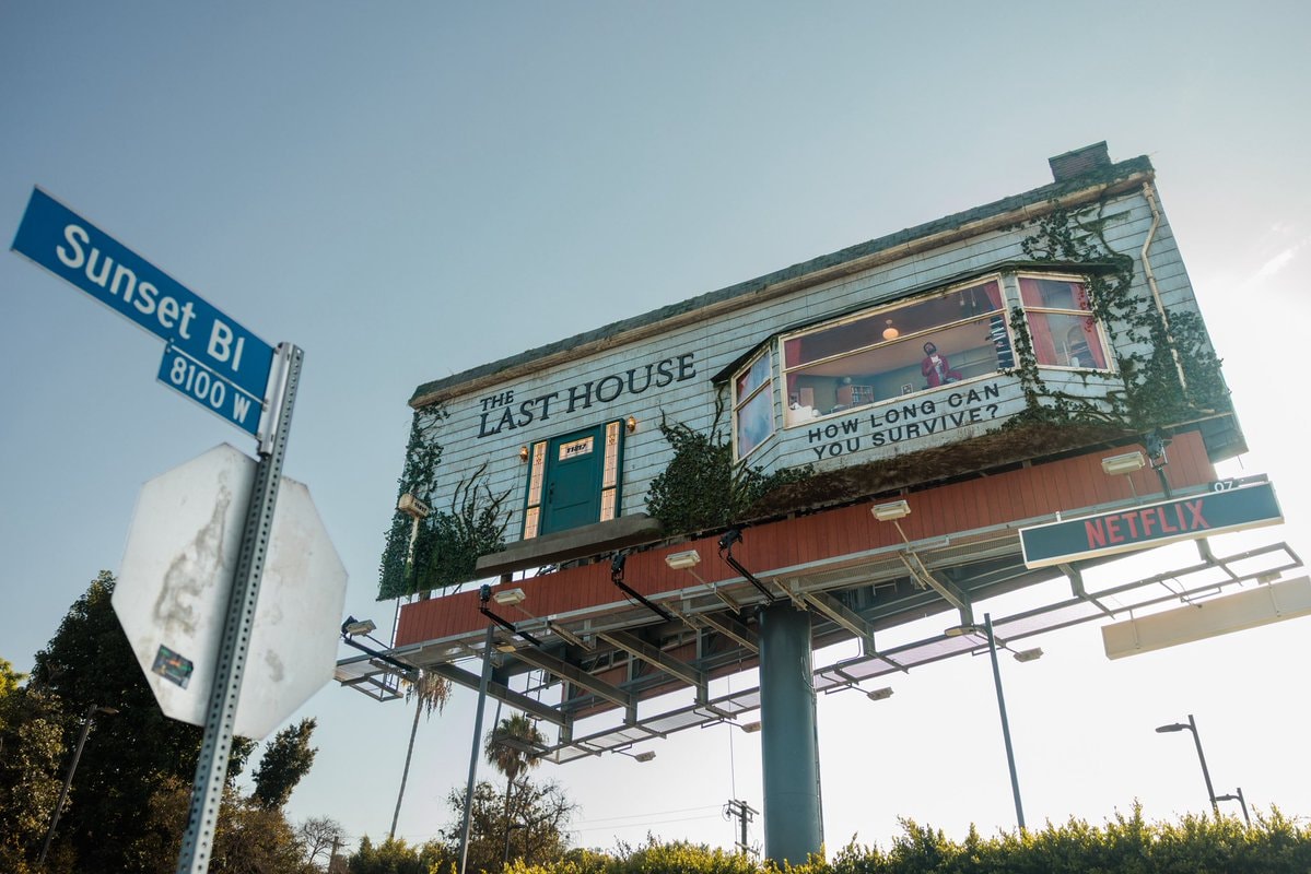 THE LAST HOUSE billboard Sunset Blvd (photo 1 of 4)