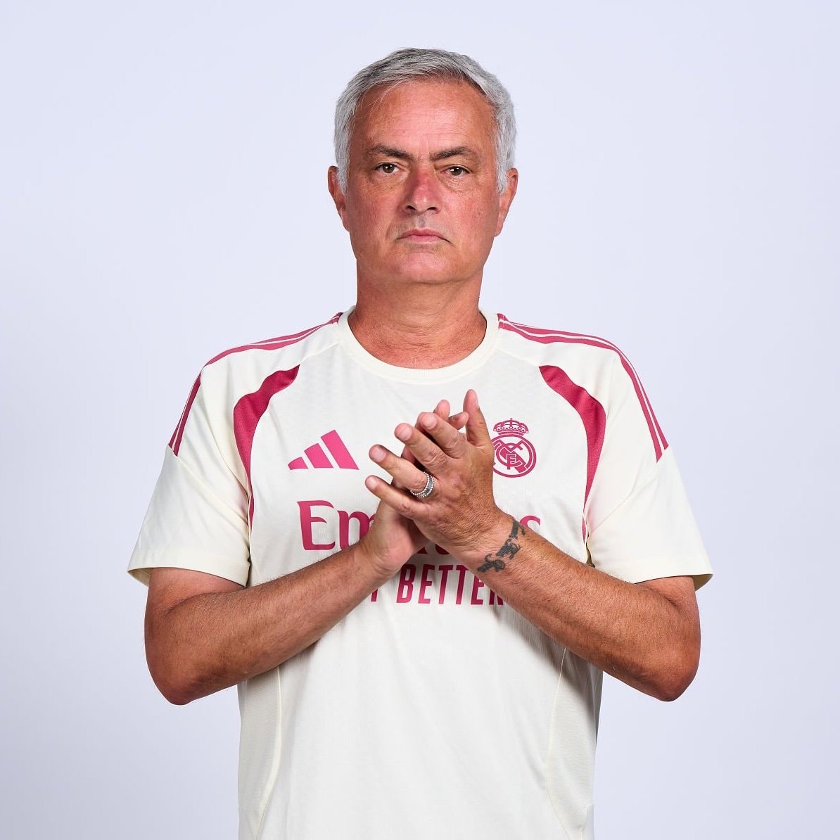 Jose Mourinho Real Madrid portrait Jose Mourinho Real Madrid portrait