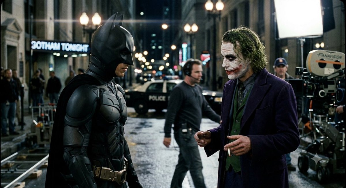 The Dark Knight Joker interrogation scene