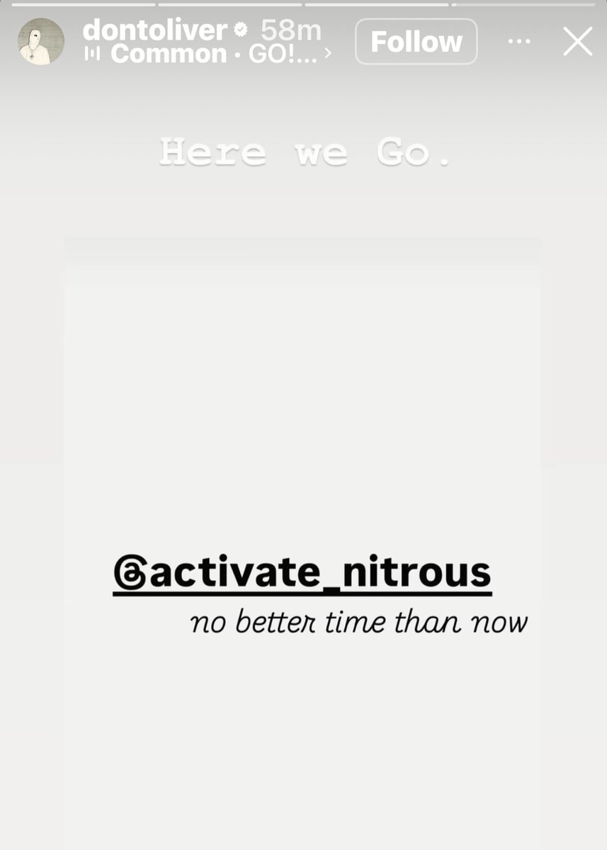Don Toliver NITROUS album hint (photo 2 of 2)