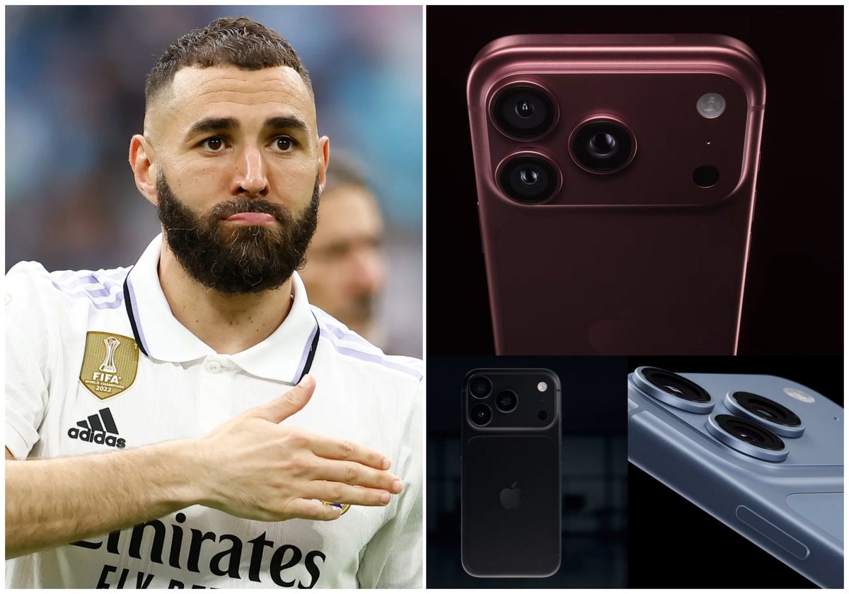 Karim Benzema iPhone 16 choice