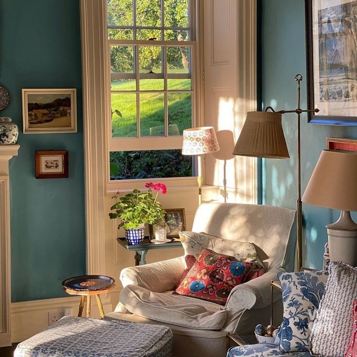 cozy bedroom scene (photo 2 of 4)