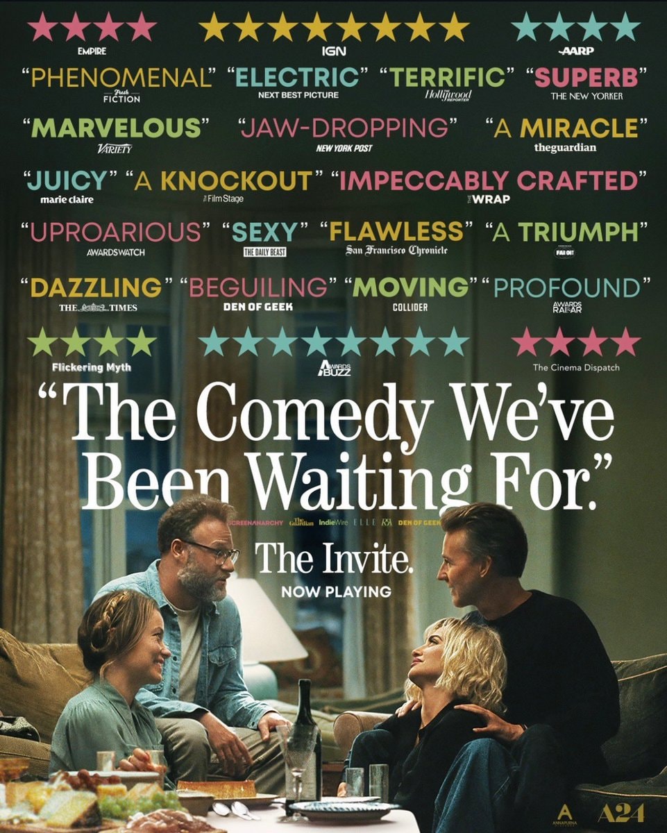 The Invite 96% Rotten Tomatoes