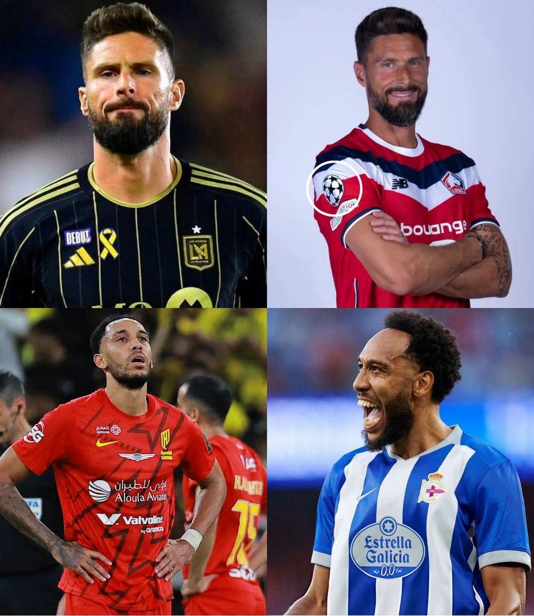 Olivier Giroud and Pierre-Emerick Aubameyang return to top flight