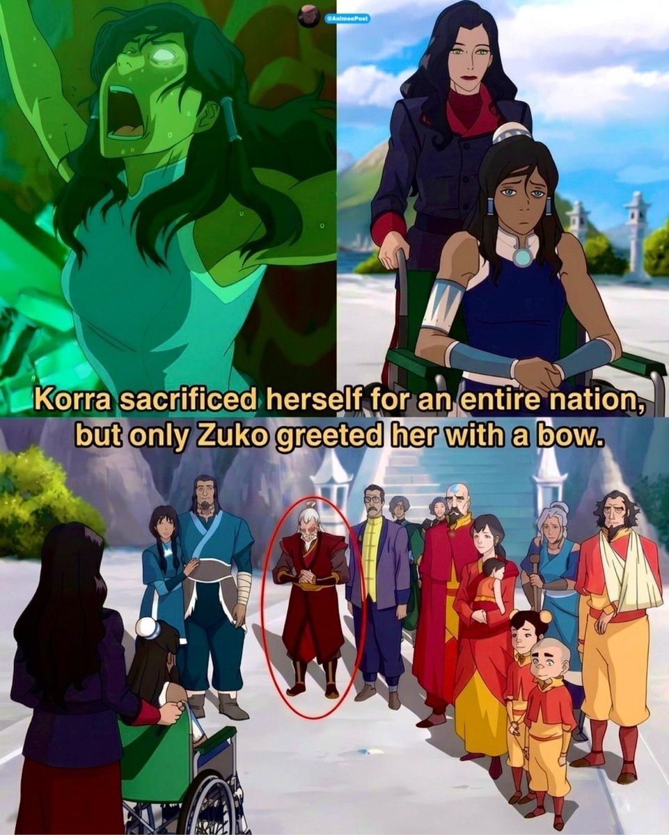 Korra Zuko bow meme